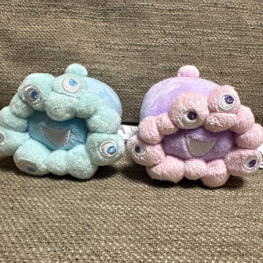 万博 限定 ロールお手玉 マスコット サクラ　パステルカラーブルー 3個セット 新品】万博ミャクミャクロールお手玉マスコットパステルカラー3